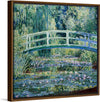 "Water Lilies and Japanese Bridge", Claude Monet