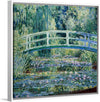 "Water Lilies and Japanese Bridge", Claude Monet