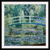 "Water Lilies and Japanese Bridge", Claude Monet