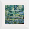 "Water Lilies and Japanese Bridge", Claude Monet