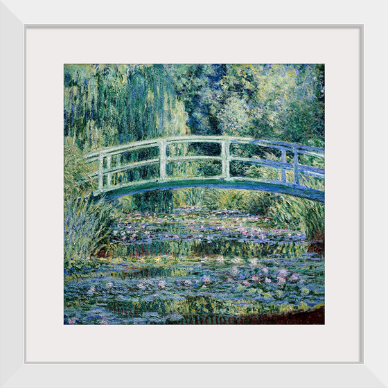 "Water Lilies and Japanese Bridge", Claude Monet