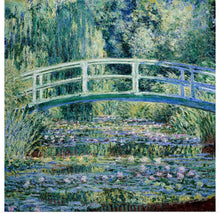  "Water Lilies and Japanese Bridge", Claude Monet