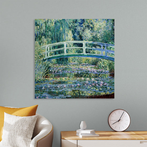 "Water Lilies and Japanese Bridge", Claude Monet