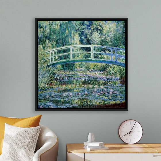 "Water Lilies and Japanese Bridge", Claude Monet