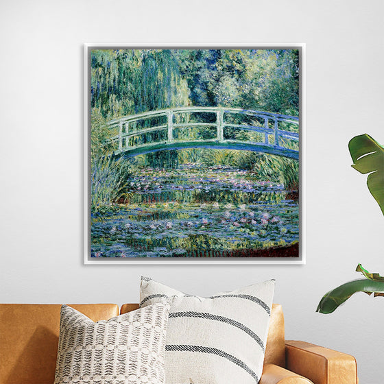 "Water Lilies and Japanese Bridge", Claude Monet