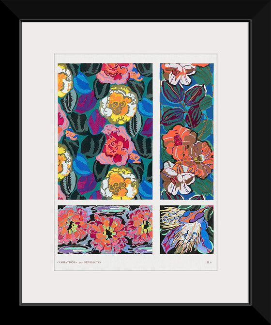 "Vintage Floral Motifs" Edouard Benedictus