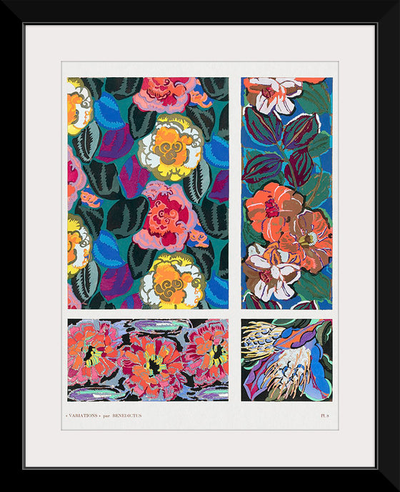 "Vintage Floral Motifs" Edouard Benedictus