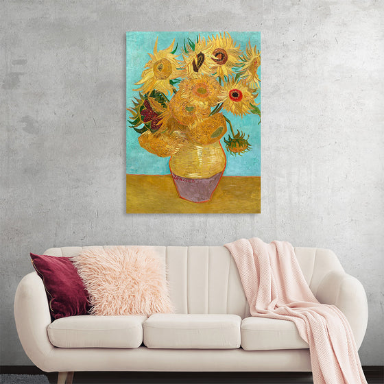 "Vase with Twelve Sunflowers", Vincent van Gogh