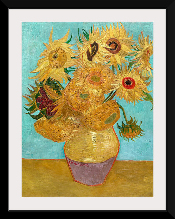 "Vase with Twelve Sunflowers", Vincent van Gogh