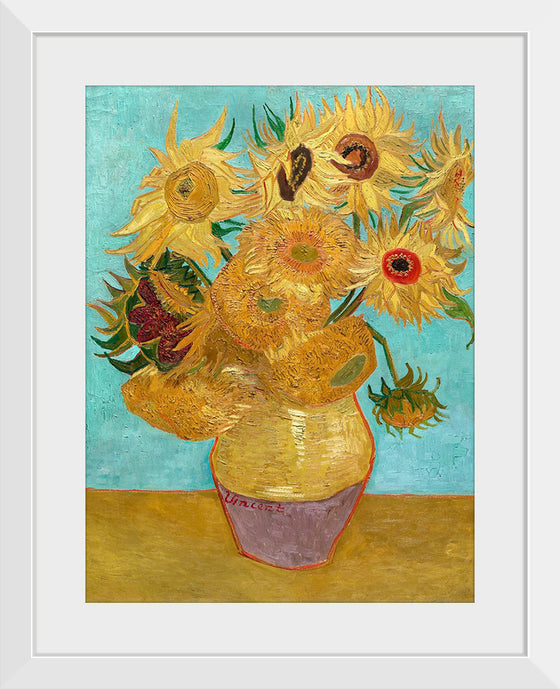 "Vase with Twelve Sunflowers", Vincent van Gogh