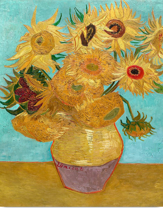 "Vase with Twelve Sunflowers", Vincent van Gogh