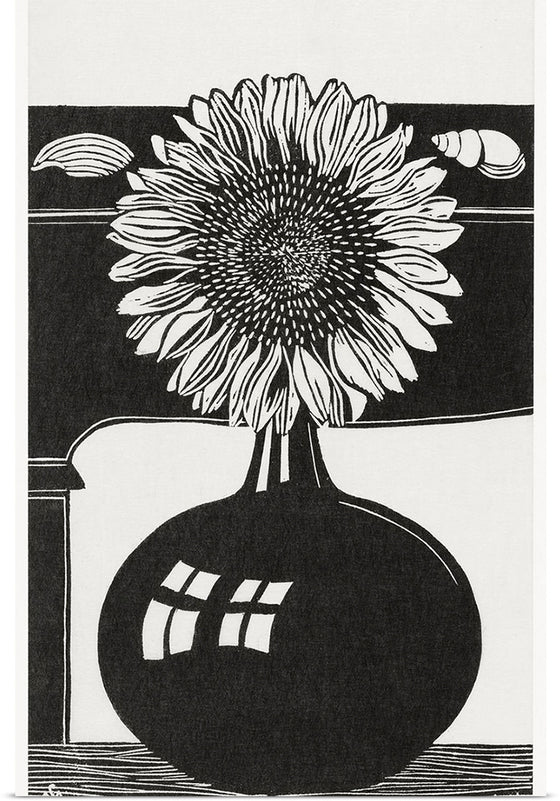 "Sunflower (Zonnebloem) (1914)", Samuel Jessurun de Mesquita