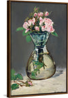 "Moss Roses in a Vase (1882)", Eduoard Manet