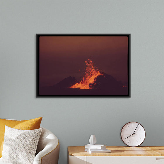 "Volcanic Mauna Ulu in Eruption"