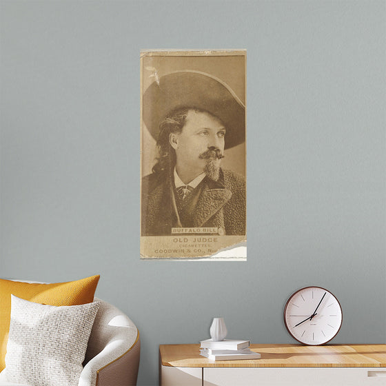 "Buffalo Bill, From the Celebrities and Prizefighters Series (N174) for Old Judge Cigarettes"