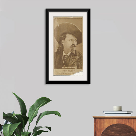 "Buffalo Bill, From the Celebrities and Prizefighters Series (N174) for Old Judge Cigarettes"