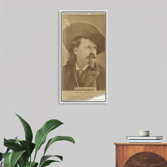 "Buffalo Bill, From the Celebrities and Prizefighters Series (N174) for Old Judge Cigarettes"