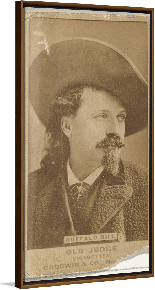 "Buffalo Bill, From the Celebrities and Prizefighters Series (N174) for Old Judge Cigarettes"