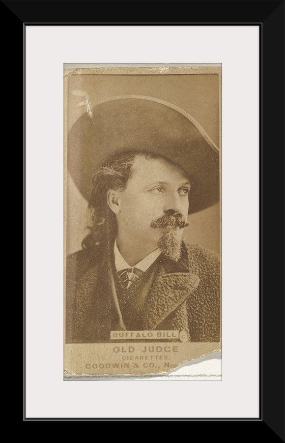 "Buffalo Bill, From the Celebrities and Prizefighters Series (N174) for Old Judge Cigarettes"