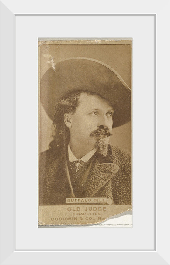 "Buffalo Bill, From the Celebrities and Prizefighters Series (N174) for Old Judge Cigarettes"