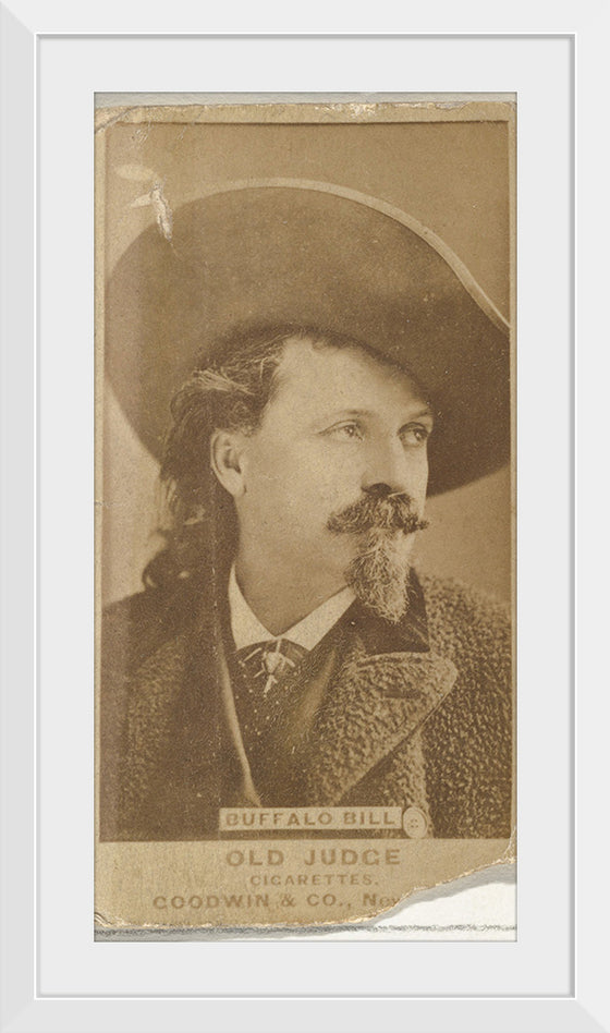 "Buffalo Bill, From the Celebrities and Prizefighters Series (N174) for Old Judge Cigarettes"