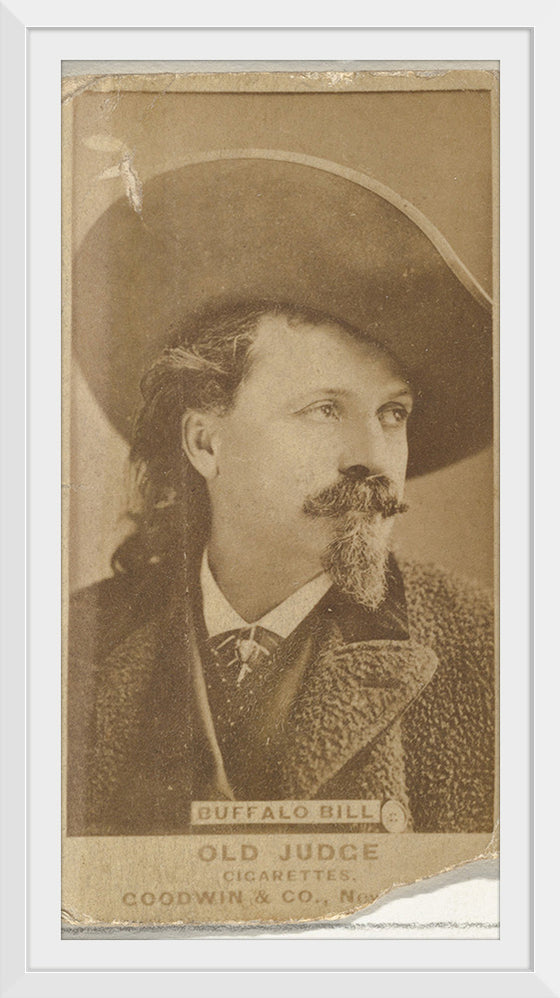 "Buffalo Bill, From the Celebrities and Prizefighters Series (N174) for Old Judge Cigarettes"