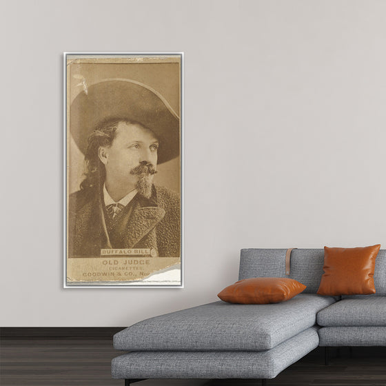 "Buffalo Bill, From the Celebrities and Prizefighters Series (N174) for Old Judge Cigarettes"