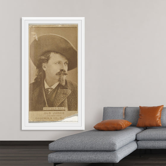 "Buffalo Bill, From the Celebrities and Prizefighters Series (N174) for Old Judge Cigarettes"