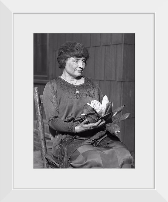 "Helen Keller Circa 1920"