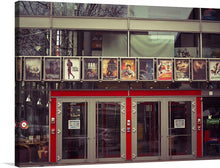  “Cinematic Reverie”—that’s what “Theater with Movie Poster” embodies. Step into the grandeur of classic cinema, where vibrant movie posters beckon from above the theater entrance. Each poster whispers tales of adventure, romance, and intrigue. The theater facade, framed by red panels, promises an escape from reality. 