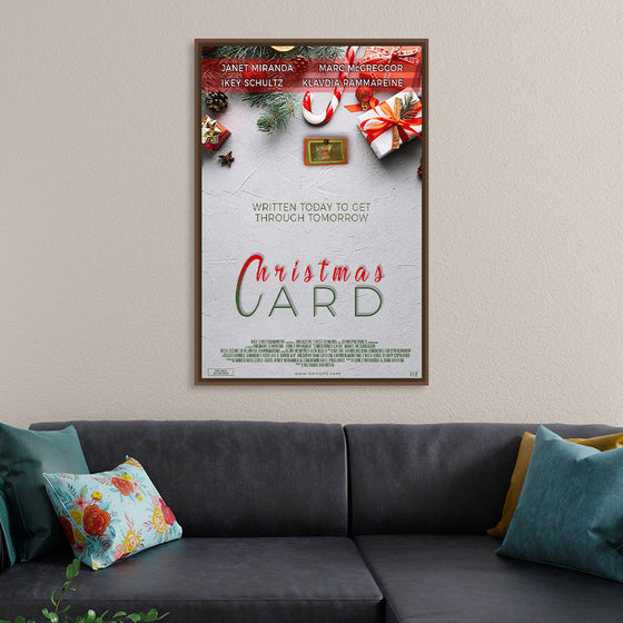 "Christmas Card Movie Poster"