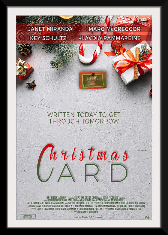 "Christmas Card Movie Poster"