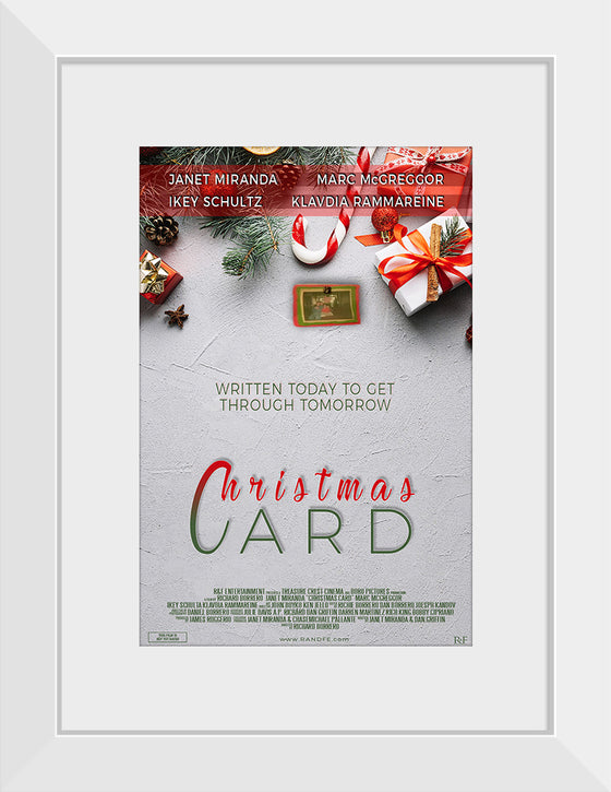 "Christmas Card Movie Poster"