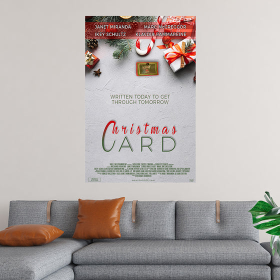 "Christmas Card Movie Poster"