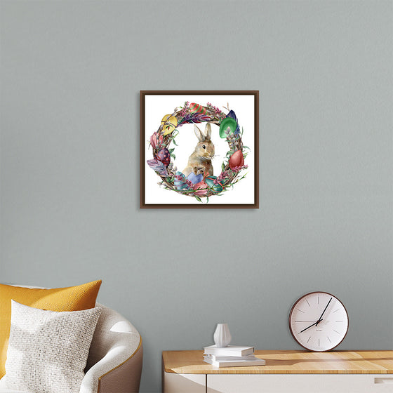 "Easter Bunny Wreath", Linnaea Mallette