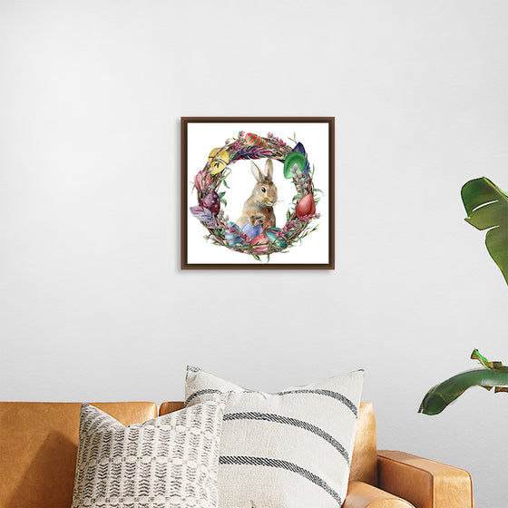 "Easter Bunny Wreath", Linnaea Mallette