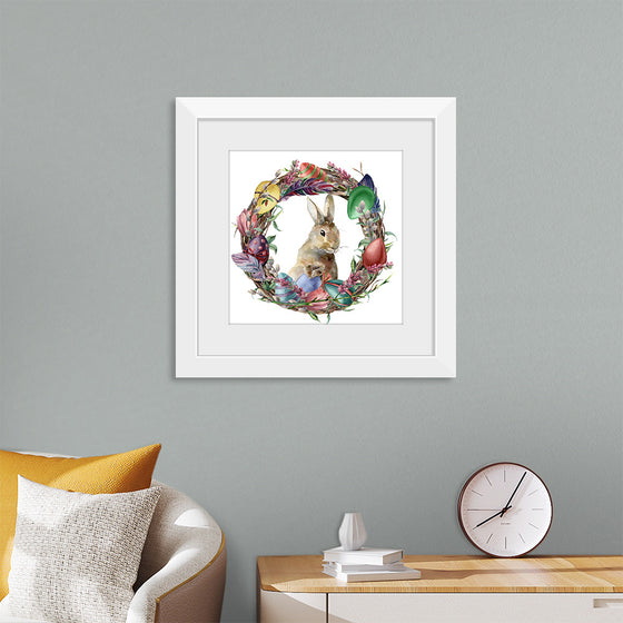 "Easter Bunny Wreath", Linnaea Mallette