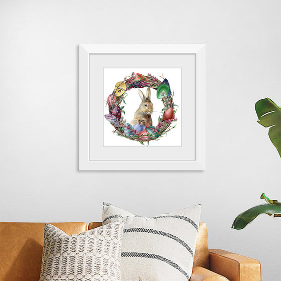 "Easter Bunny Wreath", Linnaea Mallette