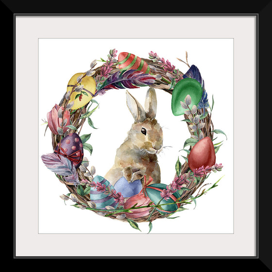 "Easter Bunny Wreath", Linnaea Mallette