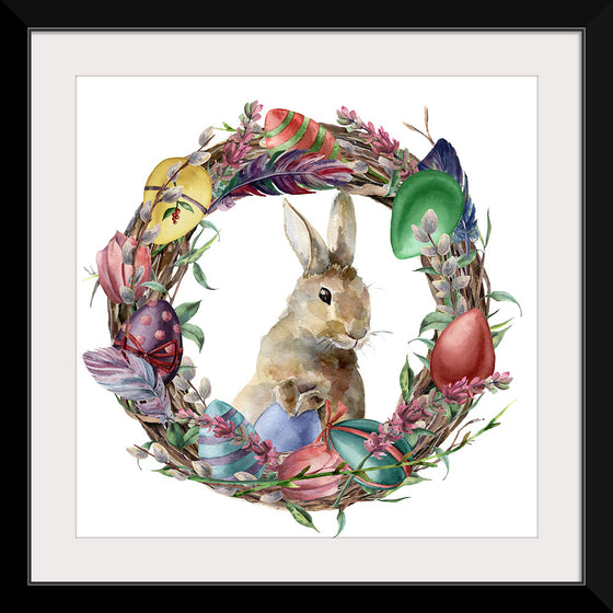 "Easter Bunny Wreath", Linnaea Mallette