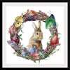 "Easter Bunny Wreath", Linnaea Mallette