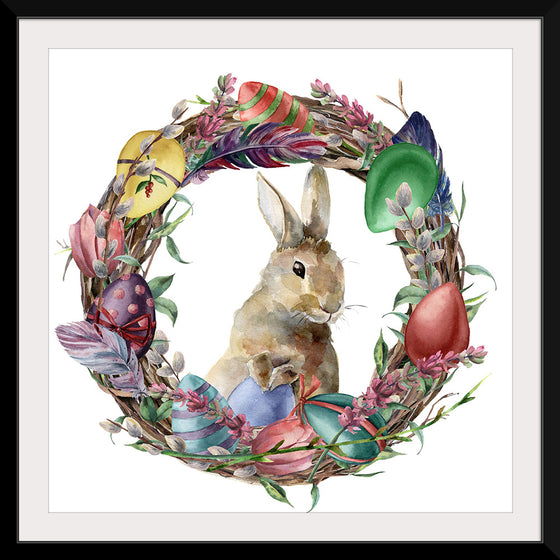 "Easter Bunny Wreath", Linnaea Mallette