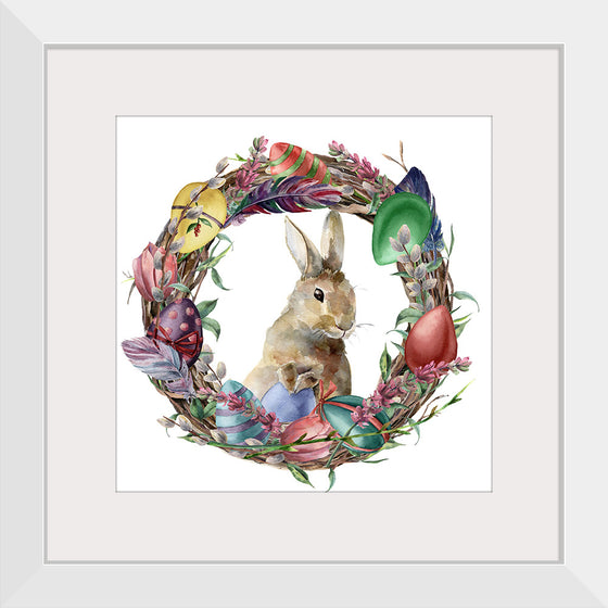 "Easter Bunny Wreath", Linnaea Mallette