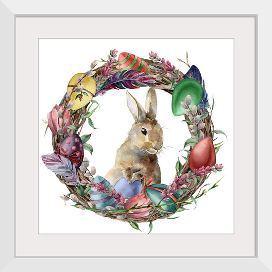 "Easter Bunny Wreath", Linnaea Mallette