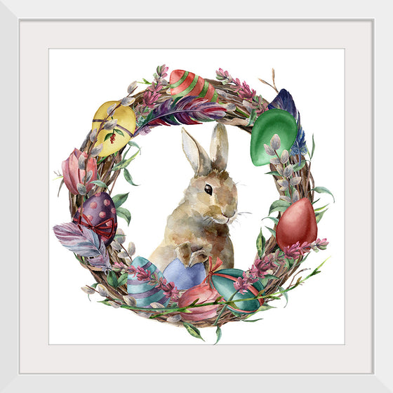 "Easter Bunny Wreath", Linnaea Mallette