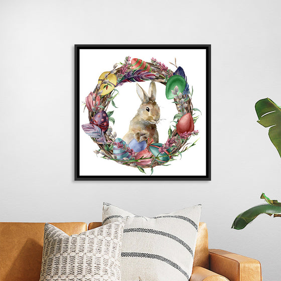 "Easter Bunny Wreath", Linnaea Mallette