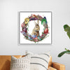 "Easter Bunny Wreath", Linnaea Mallette