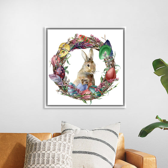 "Easter Bunny Wreath", Linnaea Mallette