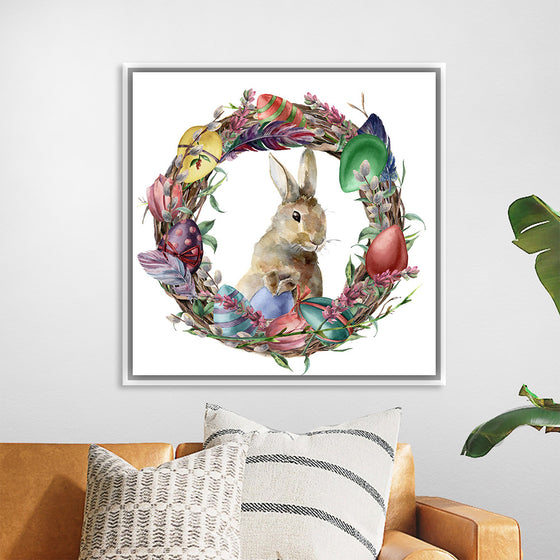 "Easter Bunny Wreath", Linnaea Mallette