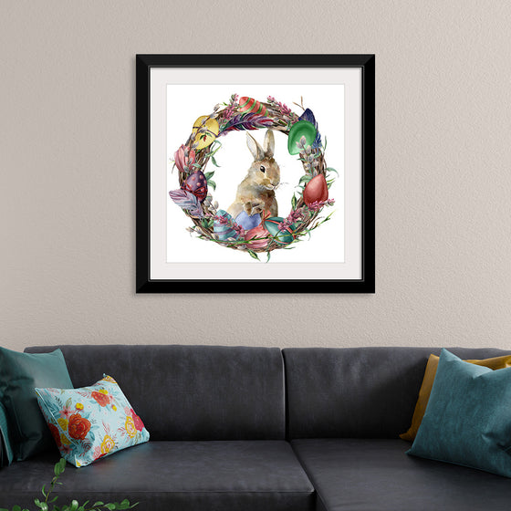 "Easter Bunny Wreath", Linnaea Mallette